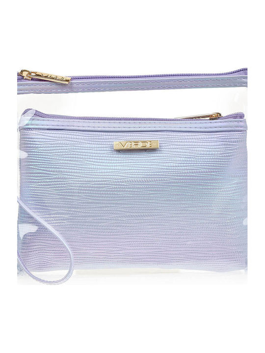 Verde Women's Lilac Toiletry Bag 24cm 07-0273-lilac