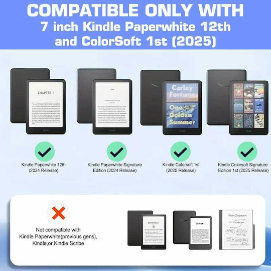 Kindle Paperwhite 2024 Inkora Atlas Rosa Tablet Hüllen
