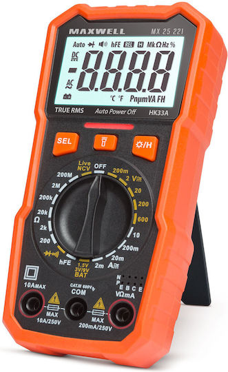 Alista Home Multimetru Digital cu Măsurare AC / DC / Temperatură GLB_25221