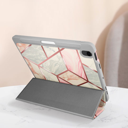 Supcase Case Ipad Air 11" M4 Cosmo Model Marble Design Stand Function Multicolor