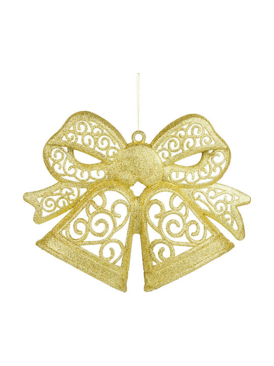 Fundă Decorativă Aurie 35 Cm Sclipici