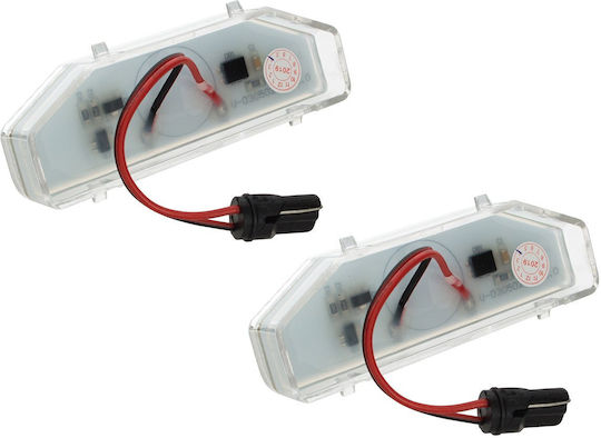 Mazda 6 09-17 Led License Plate Lighting Lamps 2 Pcs Set