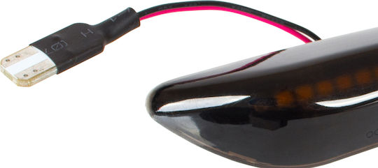 Bmw 3 E46 Led Side Turn Signal Smoked Regular 2 Pcs Set
