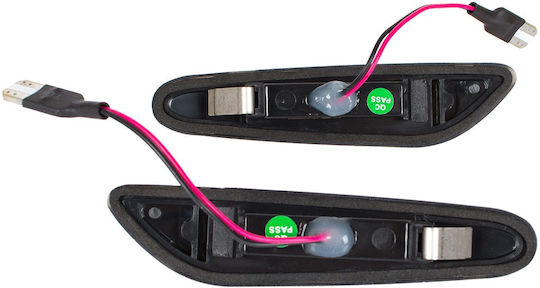 BMW X3 E83 Lumini LED Semnalizator Lateral Fumuriu Set 2 Bucăți
