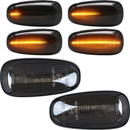 Opel Astra II G 98-09 LED Seitenblinker Rauchend Dynamisch 2 Stück Satz