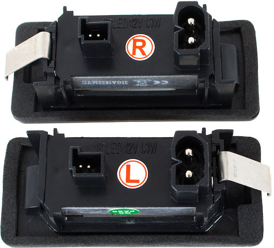 Bmw E39 E60 E61 E70 E82 E88 E90 E91 E92 Led License Plate Lighting Lamps 2 Pcs Set
