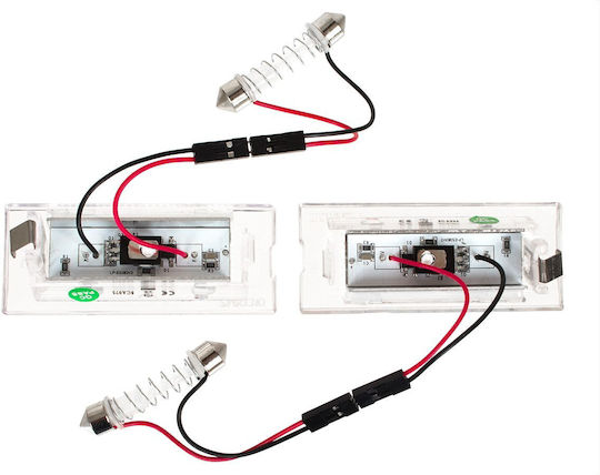Bmw X5 E53 X3 E83 Led License Plate Lighting Lamps 2 Pcs Set