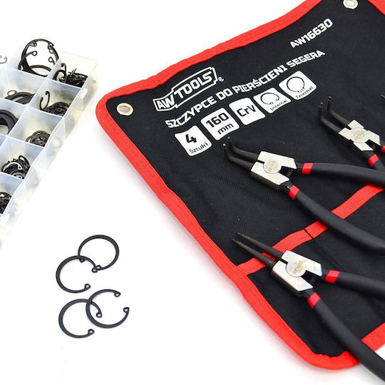 Awtools Zangen Set 160 4 Stück Koffer