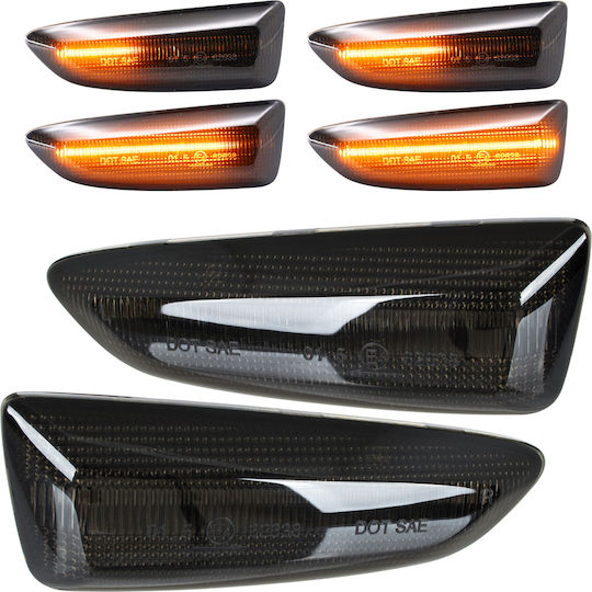 Opel Zafira C 2011 LED Seitliche Blinklichter Rauchend Dynamisch 2 Stück Satz