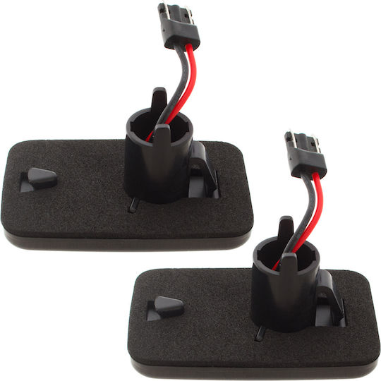 Vw Corrado Golf I Ii Jetta I Ii Led Side Turn Signal Smoked Dynamic 2 Pcs Set