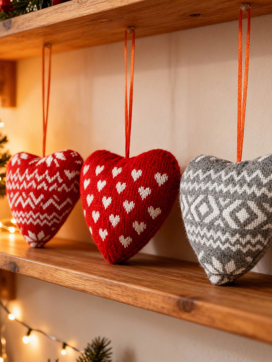 Mini Decorative Pillow Heart 12x11 Cm Hanger 5 Designs
