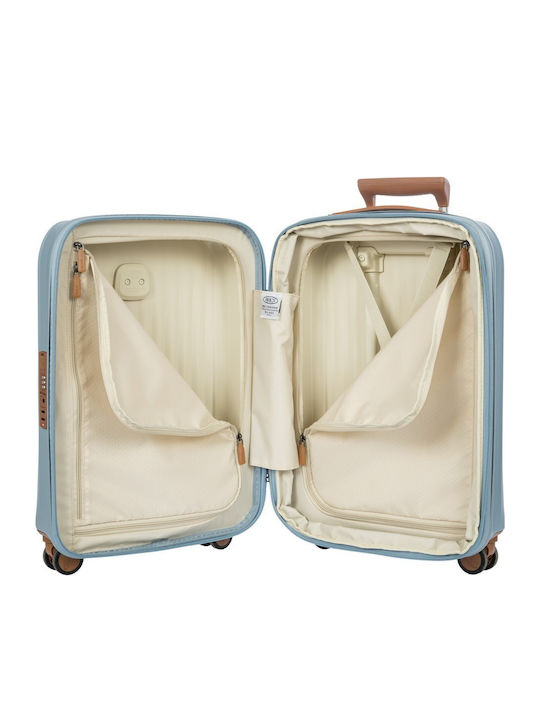 Bric's Milano Valiză de Călătorie Medie Sky Blue cu Înălțimea de 57 cm