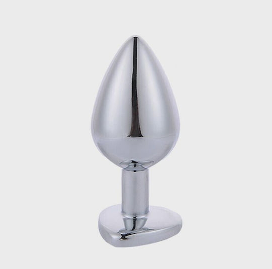 Passion Labs Anal Plug Groß Silber
