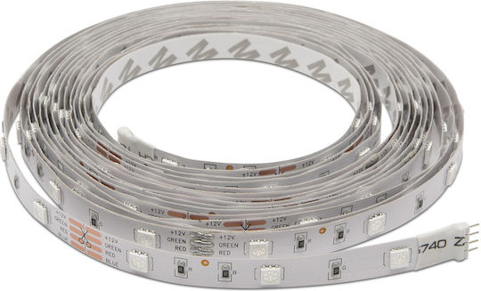 Alista Home Bandă LED Impermeabilă 12V RGB 3m Tip SMD5050 cu Sursă de Alimentare și Telecomandă
