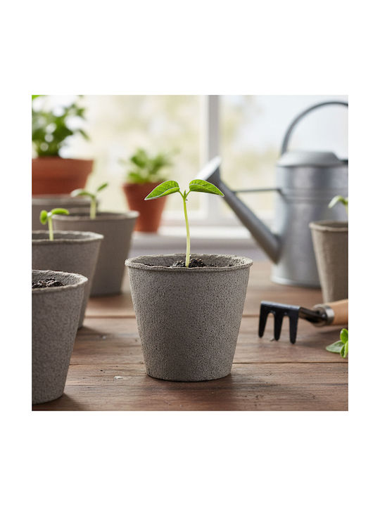 Ghiveci De Răsad Biodegradabil Ø8 Cm Hârtie Rotund Set 10 Bucăți Pentru Plantarea Plantelor