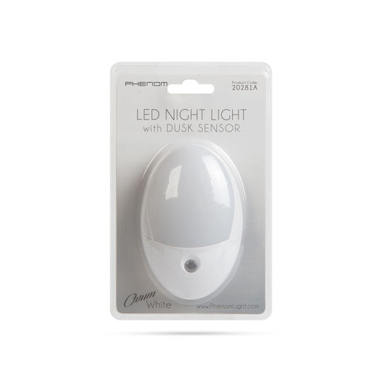 Led Night Light Light Sensor 0.5w 240v Auto On Off Cool White