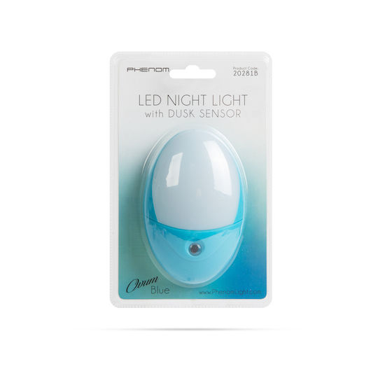 Led Night Light Light Sensor 0.5w 240v Auto On Off Blue