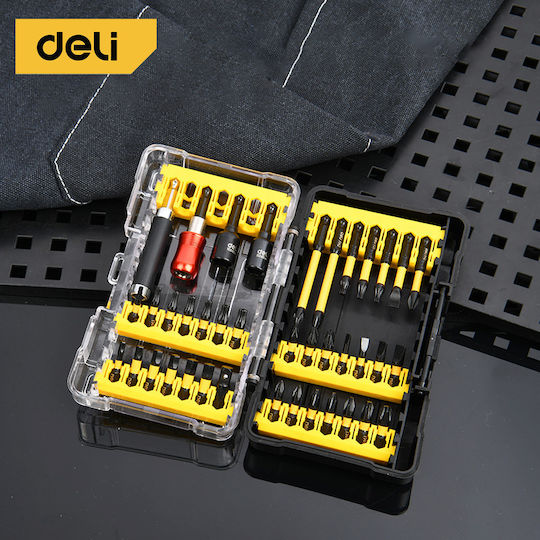 Deli Edl251203 Set Biți Impact 39 Bucăți