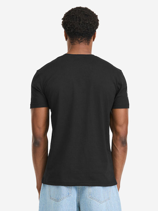 Αθλητικό T-shirt Black/white