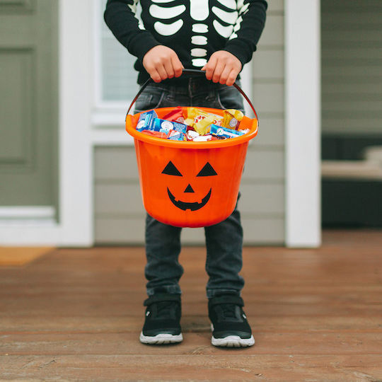 Carnival Pumpkin Orange for Halloween from Plastic