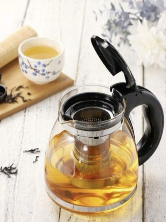 Чайник със Стъклен Филтър Прозрачен 2000ml