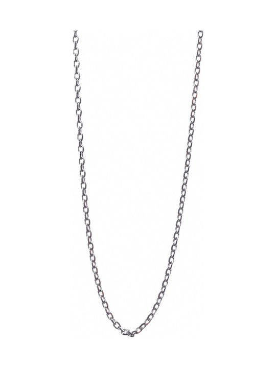 925 Rhodiumbeschichtete Silber Halskette Choker Stil 38 Cm 1 G