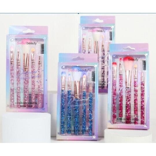 Alista Home Set Profesional cu Pensule de Machiaj 5 Bucăți