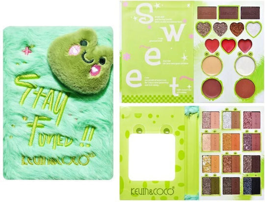 Alista Home Παλέτα με Σκιές Ματιών Matte σε Στερεή Μορφή Multicolor 325gr