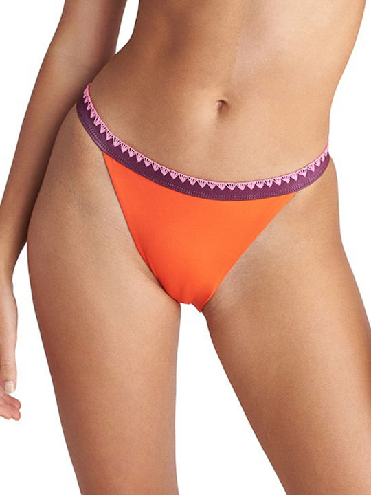 Bikini Slip Coral Stitch