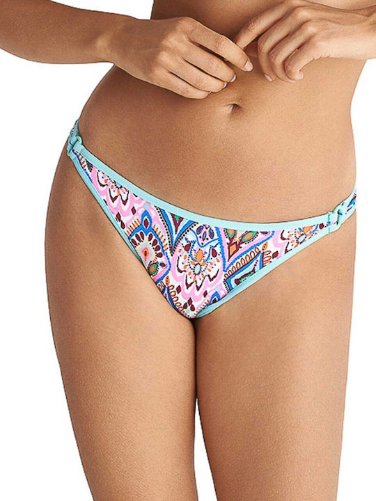 Bikinihosen Slip Petrol