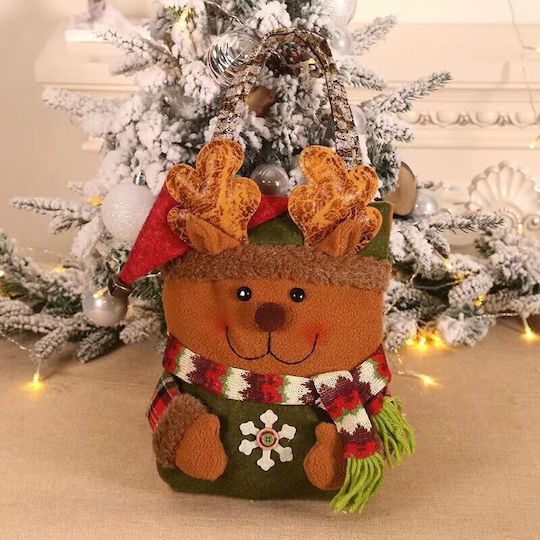 Alista Home Geantă Din Țesătură Pentru Cadou De Crăciun Multicoloră 46x2x23cm