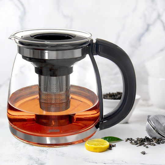 Orion Glass Teapot with Filter 1730ml