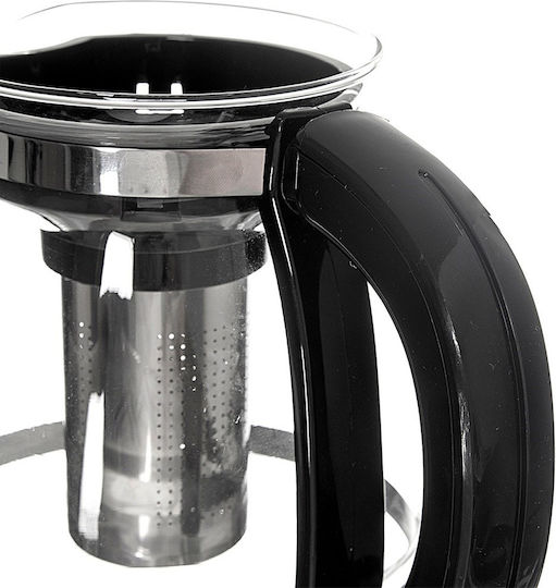 Orion Glass Teapot with Filter Transparent 1730ml