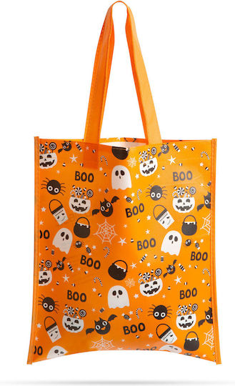 Alista Home Geantă Pentru Cadou Cu Tematică Halloween Portocalie 27x31cm 2 Bucăți