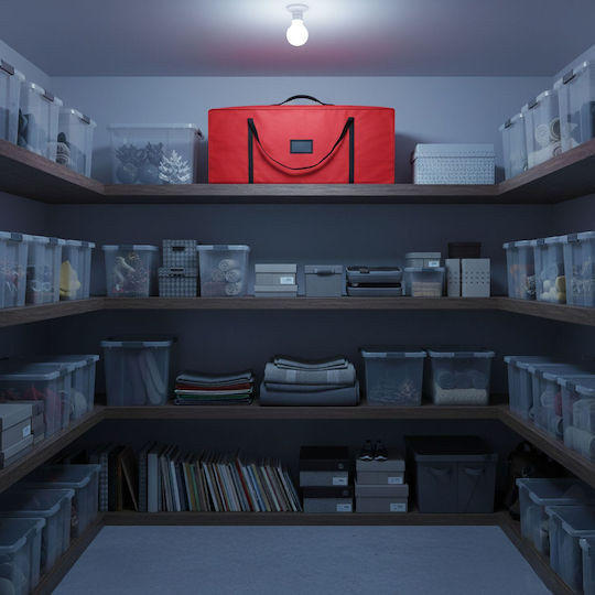 Organizator Hârtie de Împachetat Relaxdays 34x82x13cm Roșie Capacitate 10kg