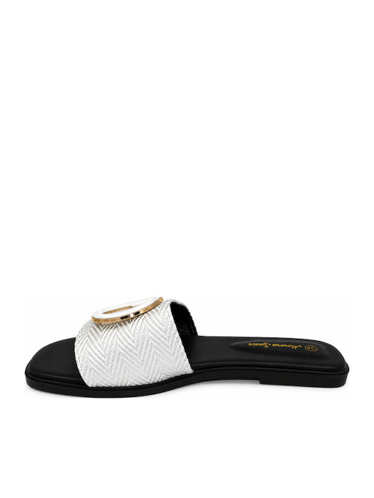 Damentliche Sandalen Weiß SM-MRS-F18-26SA-Weiß