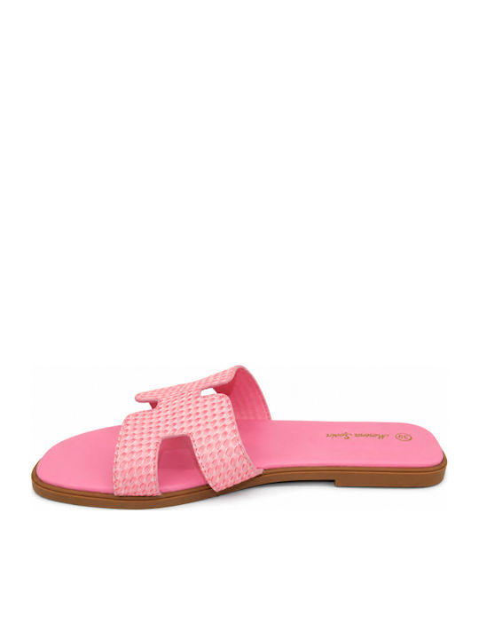Damen Flache Sandalen Rosa SM-MRS-F17-26SA-Rosa