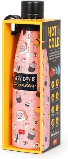 Legami Milano Kids Water Bottle Thermos Stainless Steel 500ml