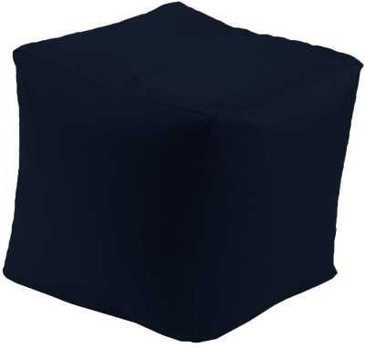 Πολυμορφικό Πουφ Σκαμπό Αδιάβροχο Navy Blue 40x40x40cm