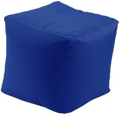 Πολυμορφικό Πουφ Σκαμπό Αδιάβροχο Royal Blue 40x40x40cm