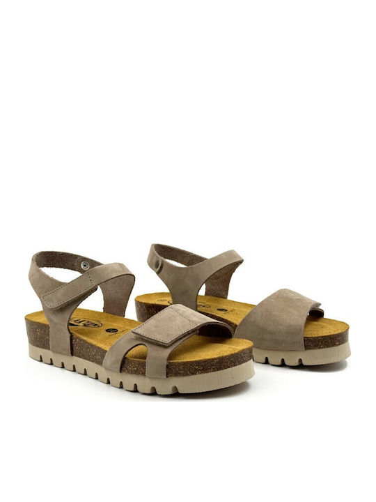 Anatomisch Damenplattformen Beige