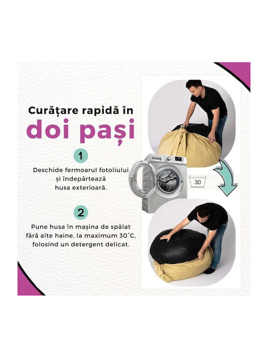 Fotolii Puf Scaun Impermeabil Tuborg Verde 40x40x40cm