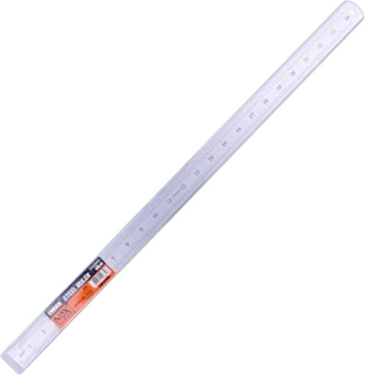 Finder Χάρακας Μεταλλικός 60cm Γκρι
