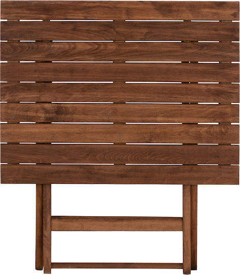 Set Sala De Mese Pentru Exterior Limnos Culoare Nuc 5 Piese
