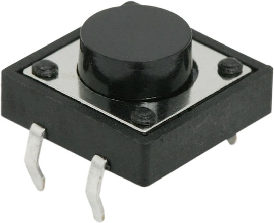 Set 20 Mikroschalter 12V 0,05A Elektronischer Mikroschalter 12 x 12 x 6 mm Set 20 Stück