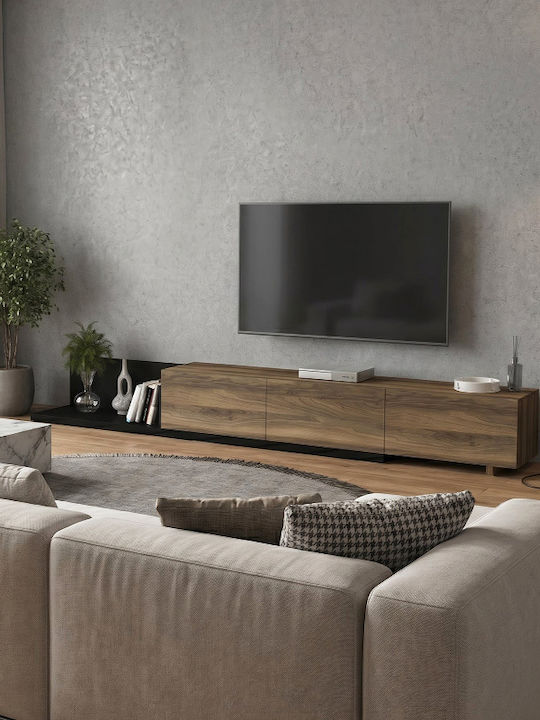 TV-Ständer Enstey Schwarz M260xP41.8xH33.5cm