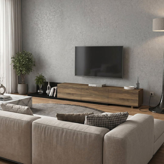 TV-Ständer Enstey Schwarz M260xP41.8xH33.5cm