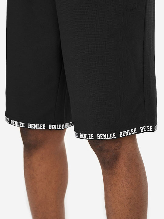 Pantaloni Scurți Bărbați Sport Set Negru/Alb