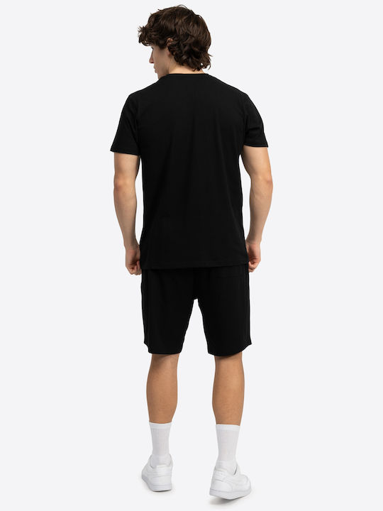 Men's Shorts Set Black/White