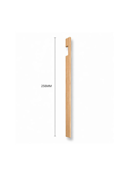Finetto Mâner Pentru Mobilier Din Lemn Stejar Cu Centrele Găurilor 480mm 273-UPR0106#48